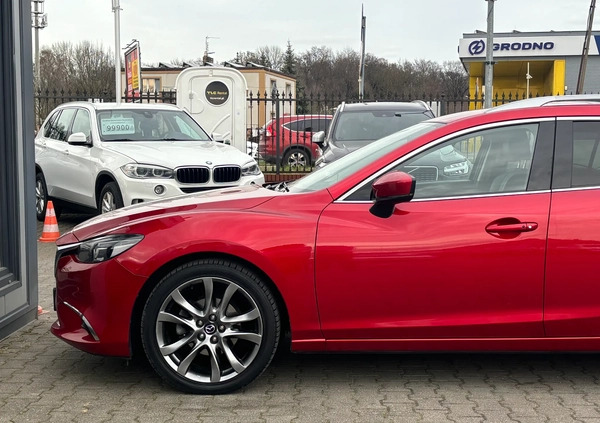 Mazda 6 cena 75900 przebieg: 98070, rok produkcji 2016 z Piechowice małe 436